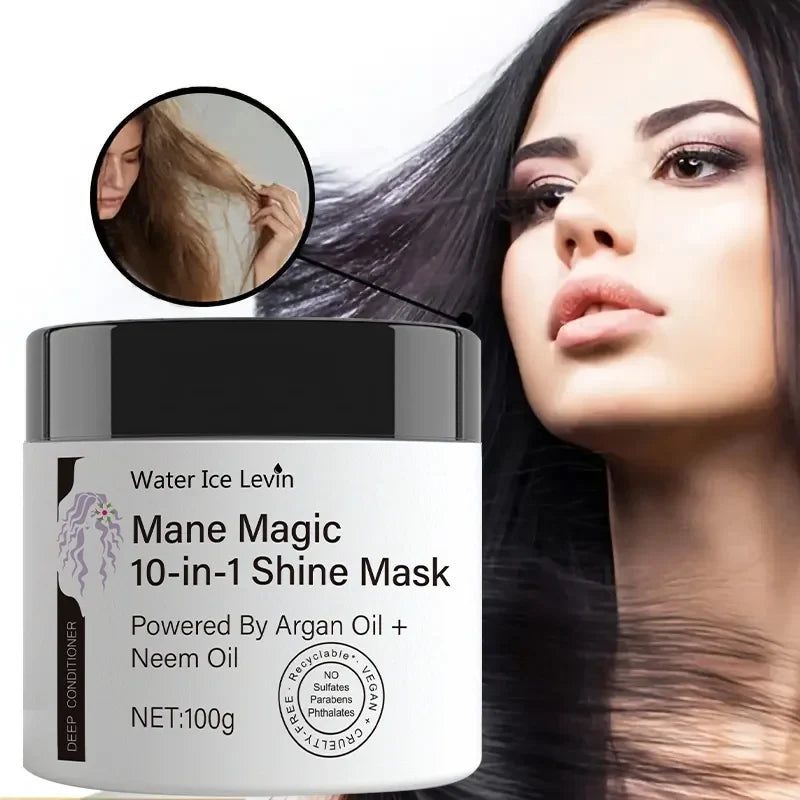 10 in 1 Hair Mask for Dry Damaged Hair Care
