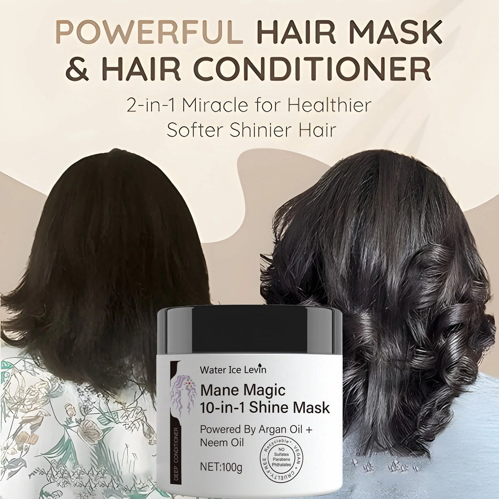 10 in 1 Hair Mask for Dry Damaged Hair Care