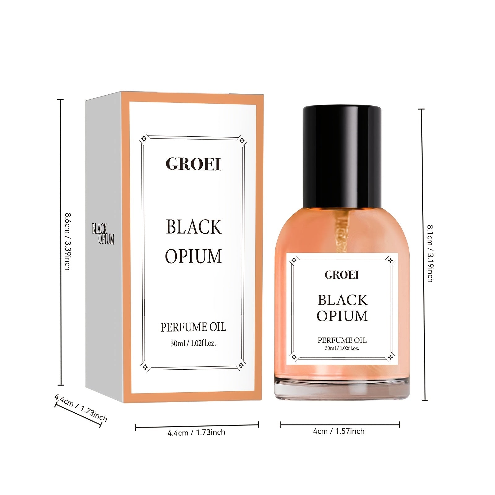 Aceite de Perfume Black Opium para Mujer 30ml