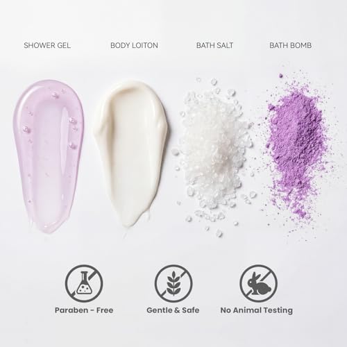 Set De Regalo Spa De Lavanda 10 Piezas Para Mujer