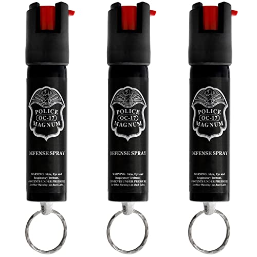 Rojo Color Spray De Pimienta Compacto Con Llavero Para Autodefensa