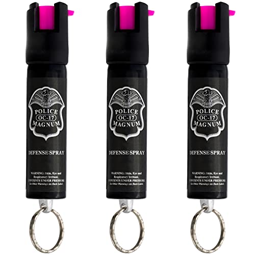 Spray De Pimienta Compacto Con Llavero Para Autodefensa