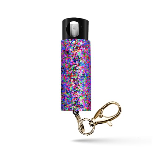 Ametrino Color Llavero De Gas Pimienta Elegante – Alcance De 16 Pies