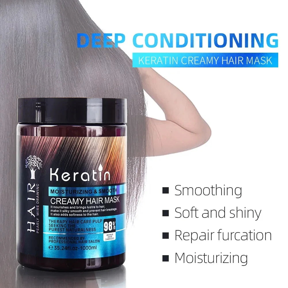 500ml-1000ml Shampoo & Hair Care Set