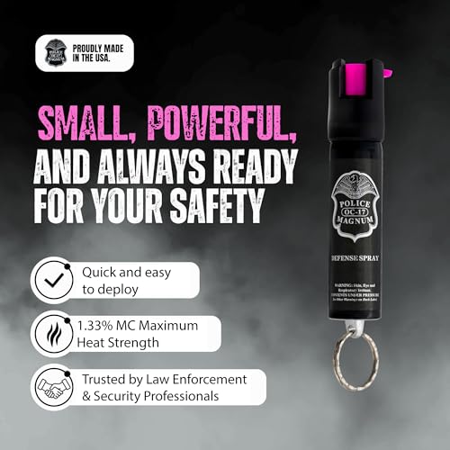 Spray De Pimienta Compacto Con Llavero Para Autodefensa