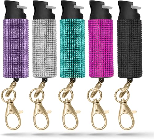 Llavero De Gas Pimienta Elegante – Alcance De 16 Pies