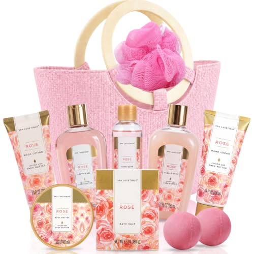 Rosa clara Aroma Set De Regalo Spa De Lavanda 10 Piezas Para Mujer