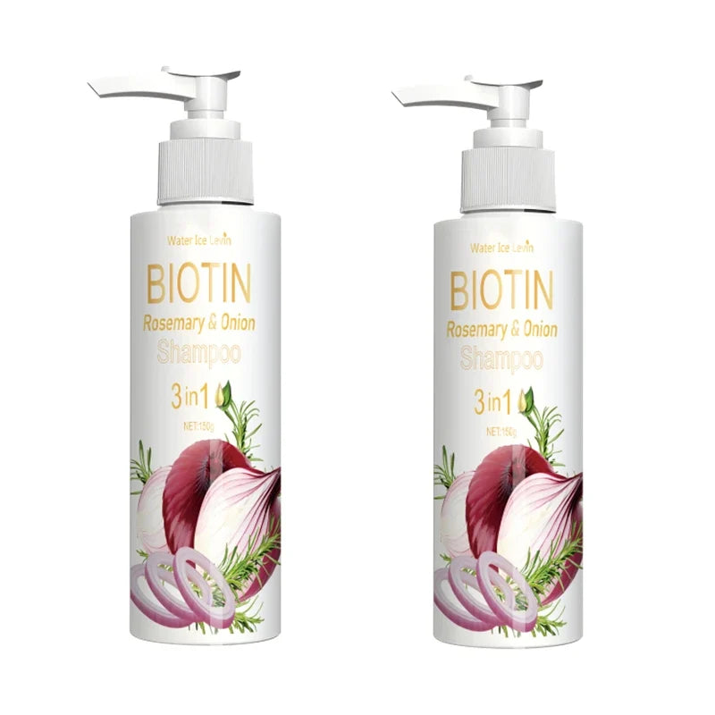 Biotin Rosemary Onion 3 in 1 Shampoo for Hair Care