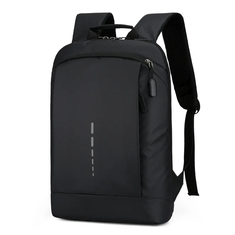 Mochila Impermeable Ultraligera para Laptop Negra – Hasta 15.6"
