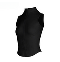 Women’s High Neck Sleeveless Sports Vest-0