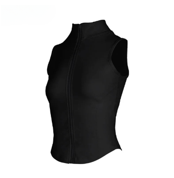 Women’s High Neck Sleeveless Sports Vest-0