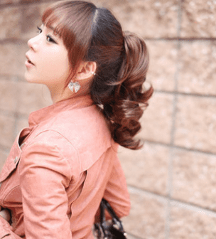 Trendy Tiger Curl Ponytail Wig-2
