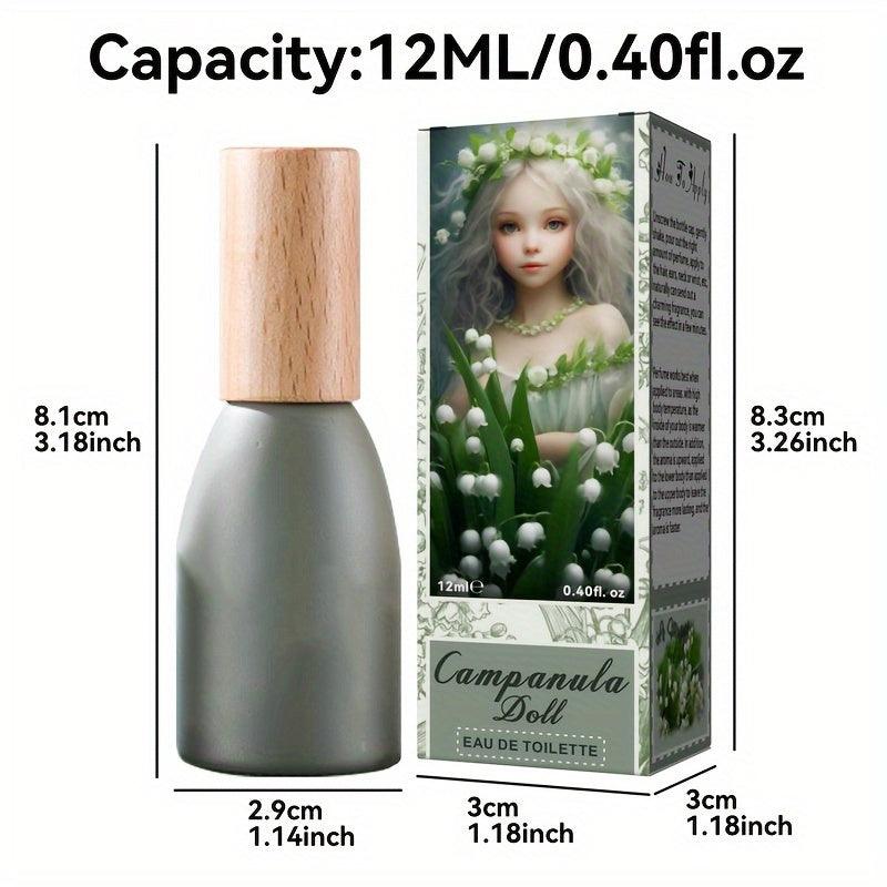 Perfume de Lirio del Valle Sin Alcohol 12ml – Fragancia Floral Delicada