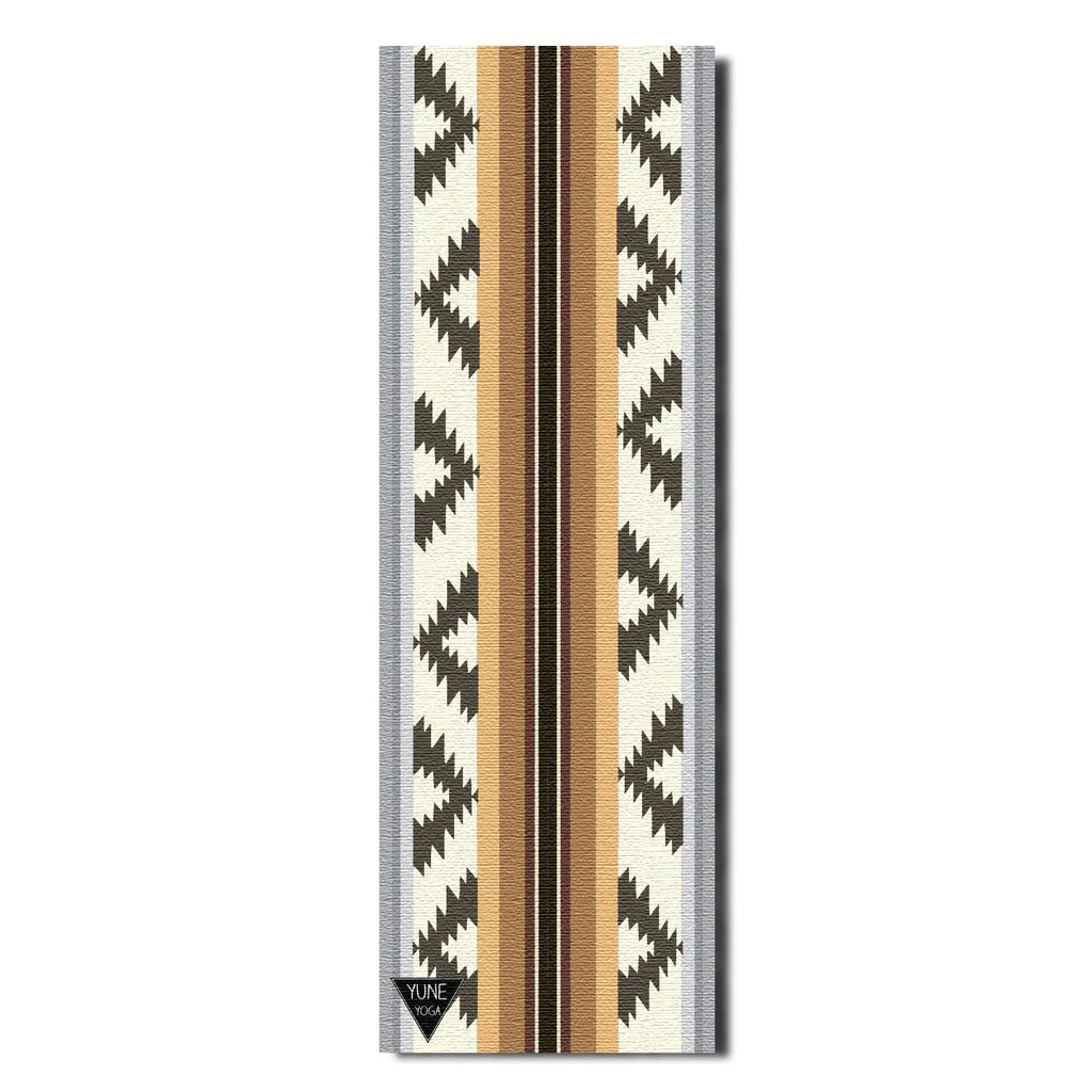 Bear Creek Sand Yoga Mat – 6 mm Extra Thick, Double-Sided Non-Slip, Eco-Friendly PER with Neutral Sand Tone Design | Yune Yoga