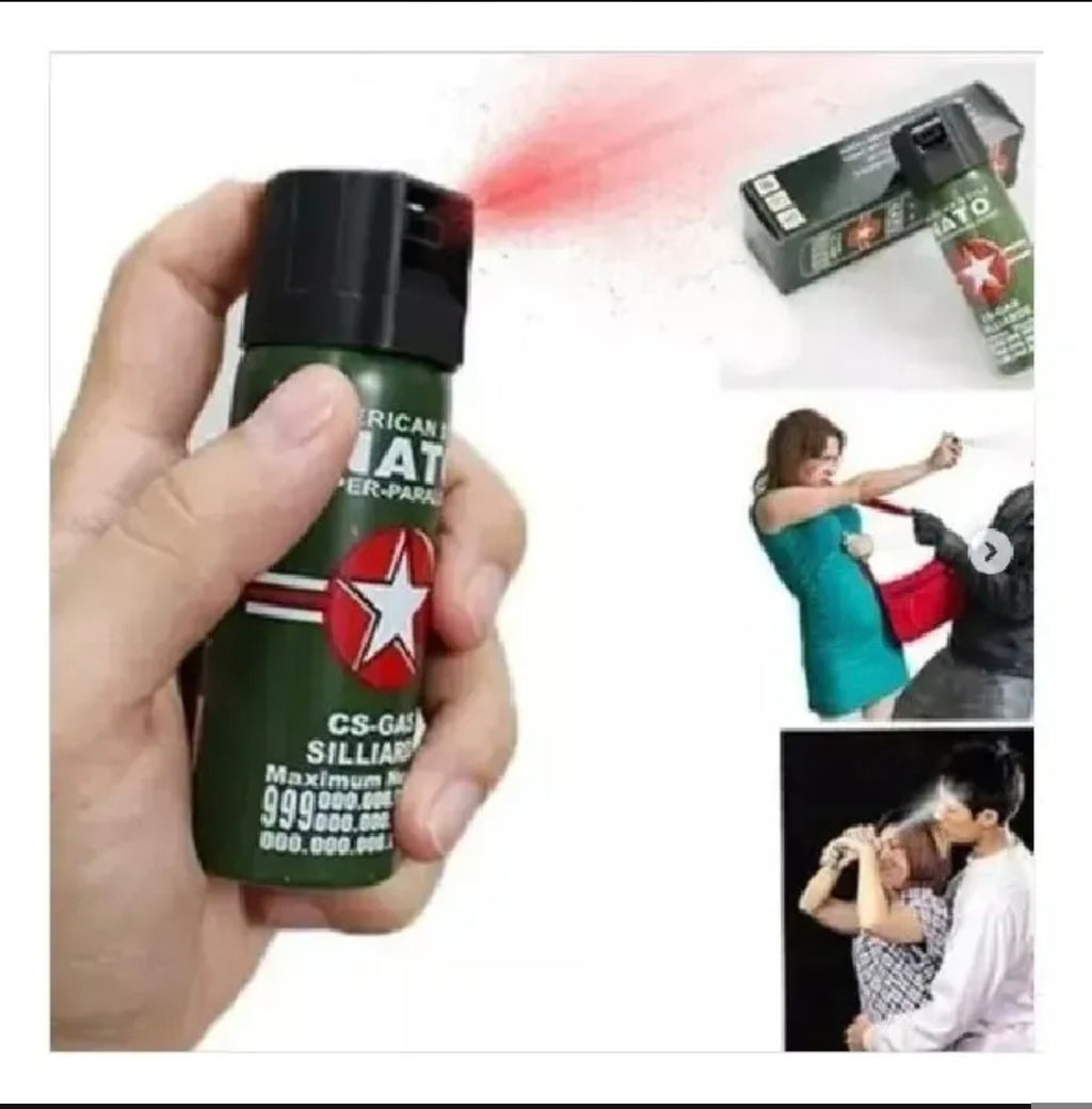 GAS PIMIENTA AEROSOL (60ml). Una Defensa Personal Apropiada para ti.